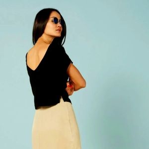 WHIMSY + ROW Lilah Crop